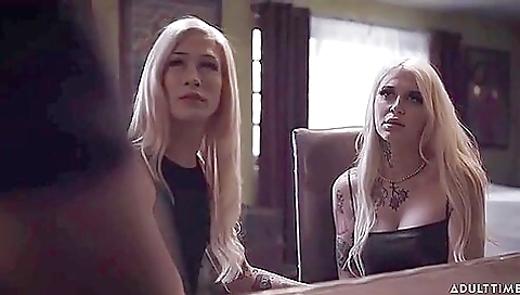 Busty shemale with big tits does oral and mouth to mouth