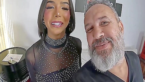 Busty brunette is getting her ass fucked in the ass