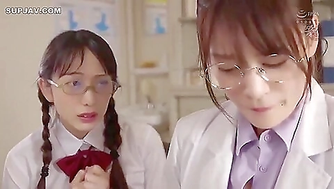 Japanese teen with big boobies showing her passion for body