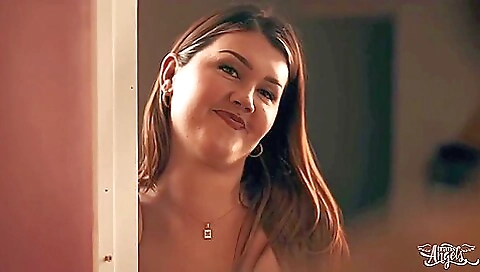 Blonde brunette with a large titty is getting fucked